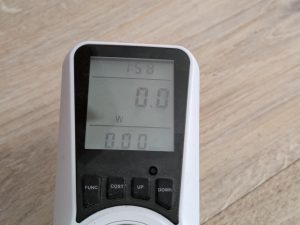 Gemessener Stromverbrauch des ADLER AD 2923 Rasierers