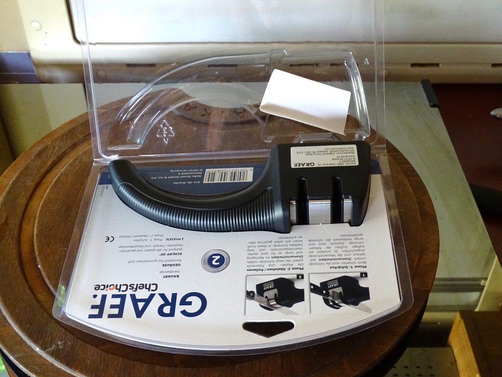 Graef Pronto Messerschärfer Packung geöffnet