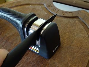 Graef Pronto Messerschärfer Test Polieren