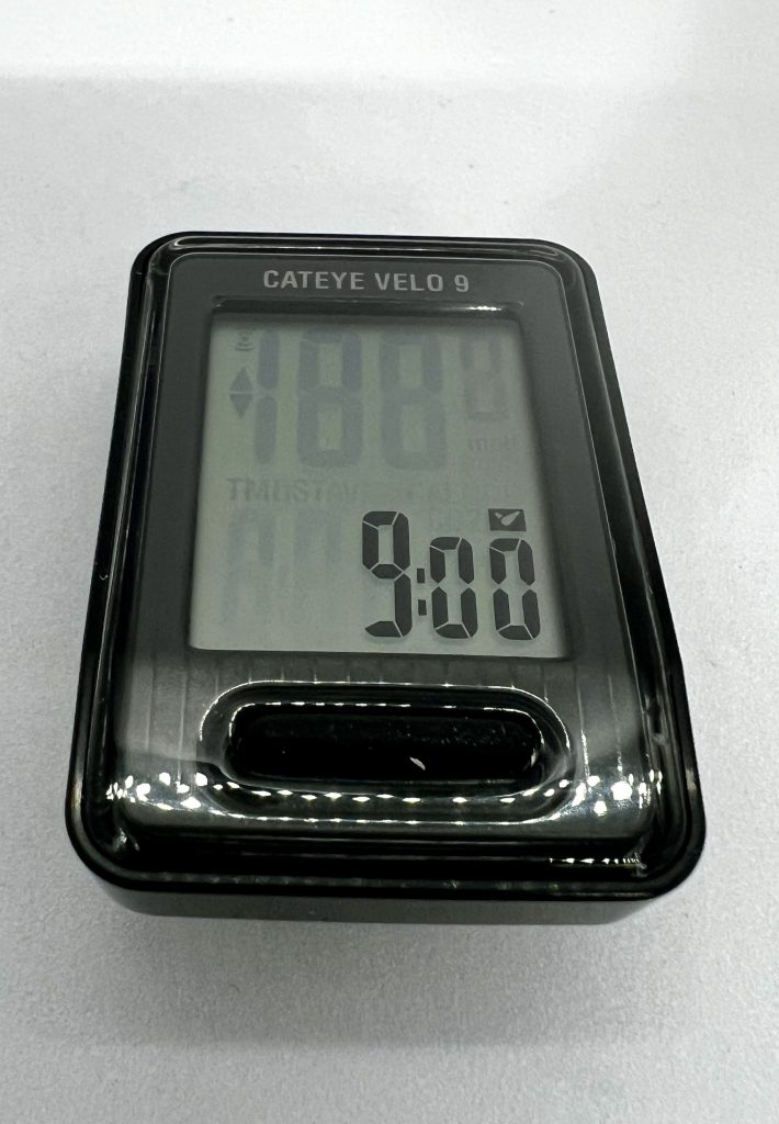 Cateye Velo 9 Fahrradcomputer ohne Sicherheitsfolie