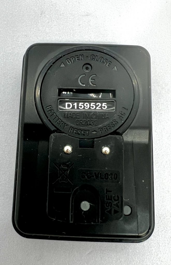 Cateye Velo 9 Fahrradcomputer Hinteransicht