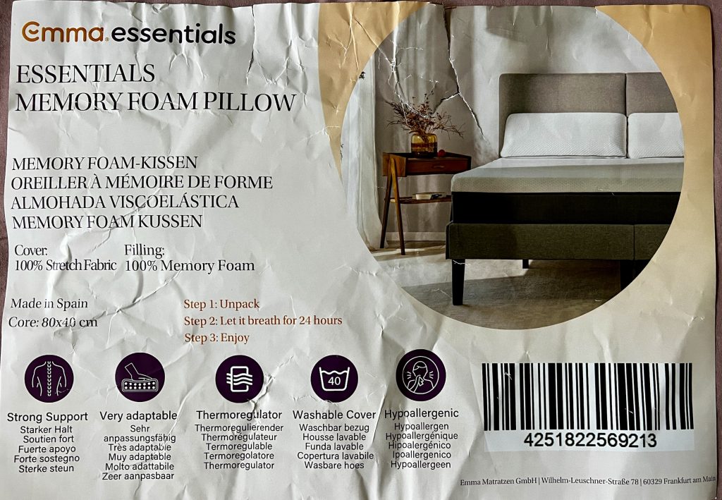 Emma® Essentials Kopfkissen