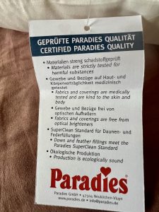 Paradies Softy Top Bio Medium Kopfkissen