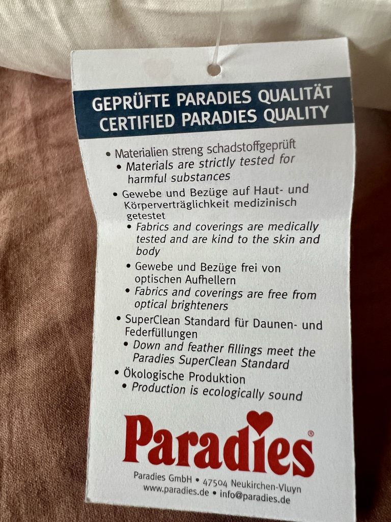 Paradies Softy Top Bio Medium Kopfkissen