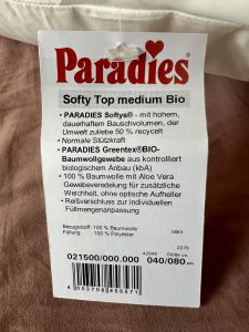 Paradies Softy Top Bio Medium Kopfkissen
