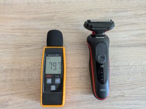 Lautstärke des Braun Series 5 51-R1000s Rasierers