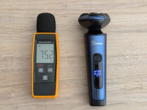 Lautstärke des Hatteker ‎RSCW 9658 Rasierers mit normalen Aufsatz
