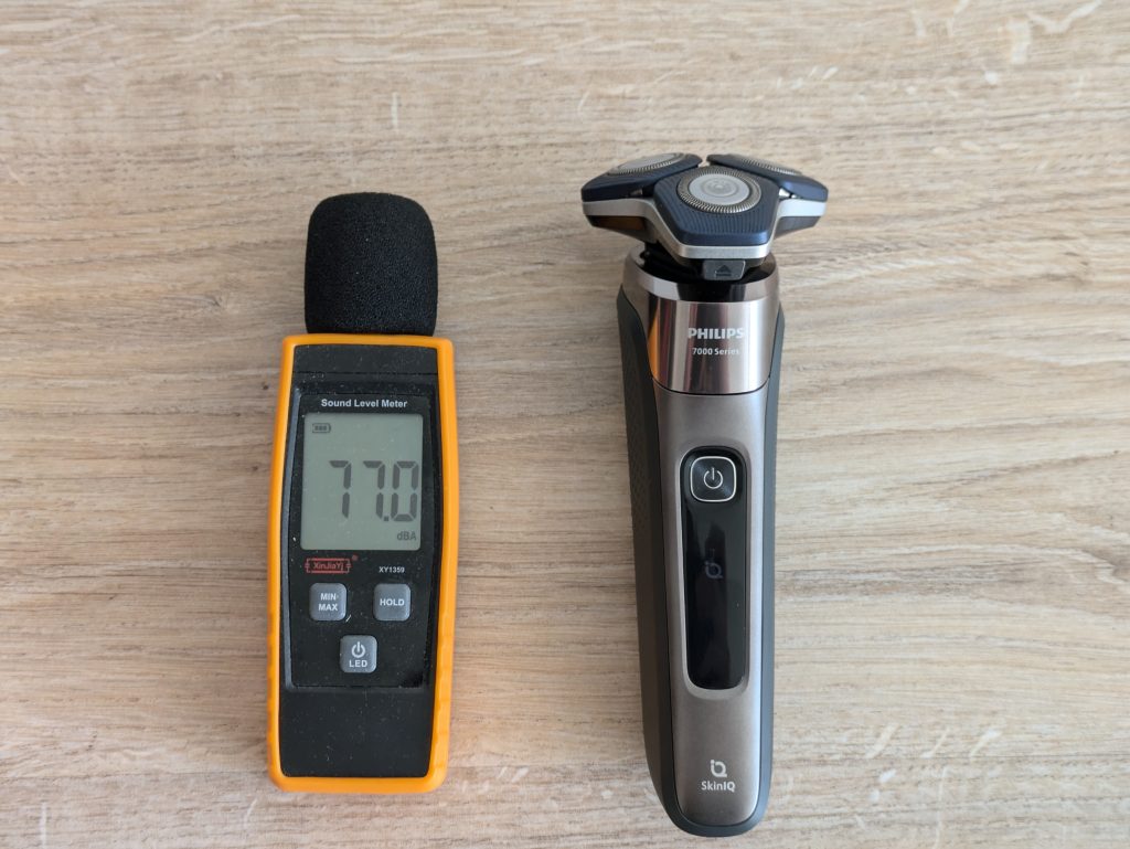 Lautstärke des Philips Shaver Series 7000 Modell S788735 Rasierers