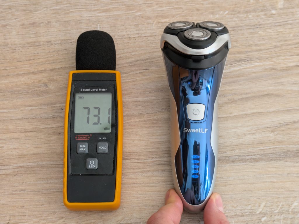 Lautstärke des SweetLF SWS7105 Rasierers