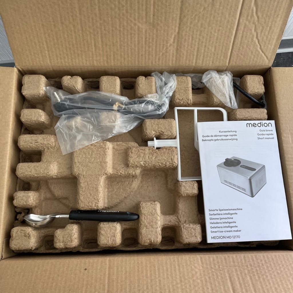 Medion MD 12170 Verpackungsinhalt