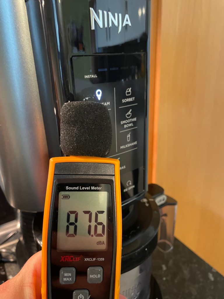 Ninja CREAMi NC300EU Eismaschine Lautstärke