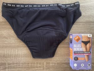 Nur Die „Alles geregelt“ Periodenunterwäsche Mittelstark von hinten