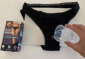 Nur Die „Alles Geregelt“ Periodenunterwäsche beim Wassertest