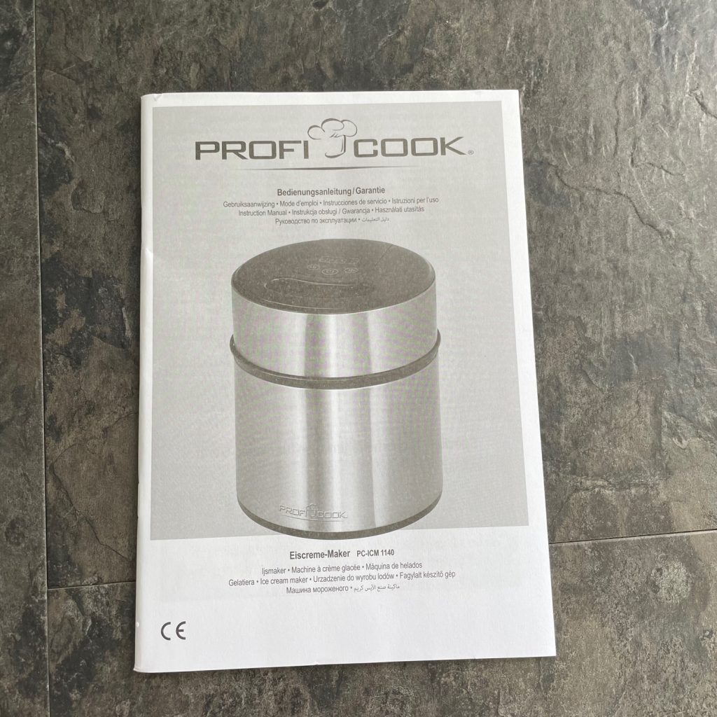 ProfiCook® PC-ICM 1140 Eismaschine Anleitung