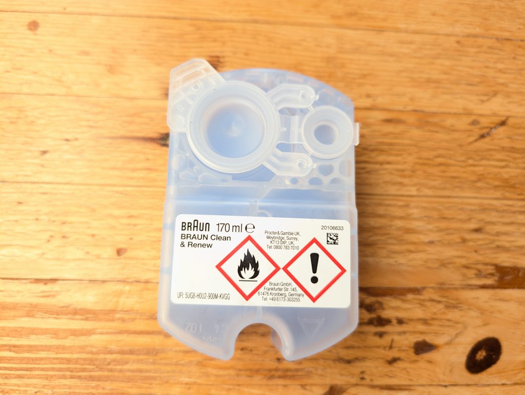 Reinigungskartusche des Braun Series 9 Pro+ Rasierers