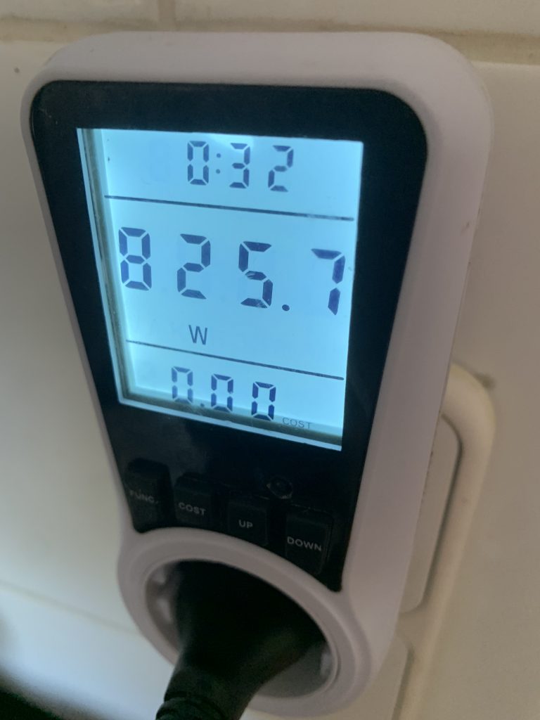 Remington AS8811 Warmluftbürste Leistung in Watt