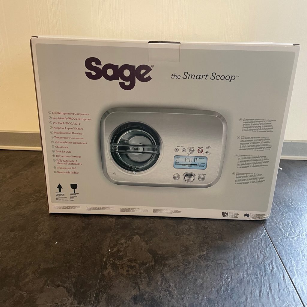 Sage The Smart Scoop Eismaschine Karton