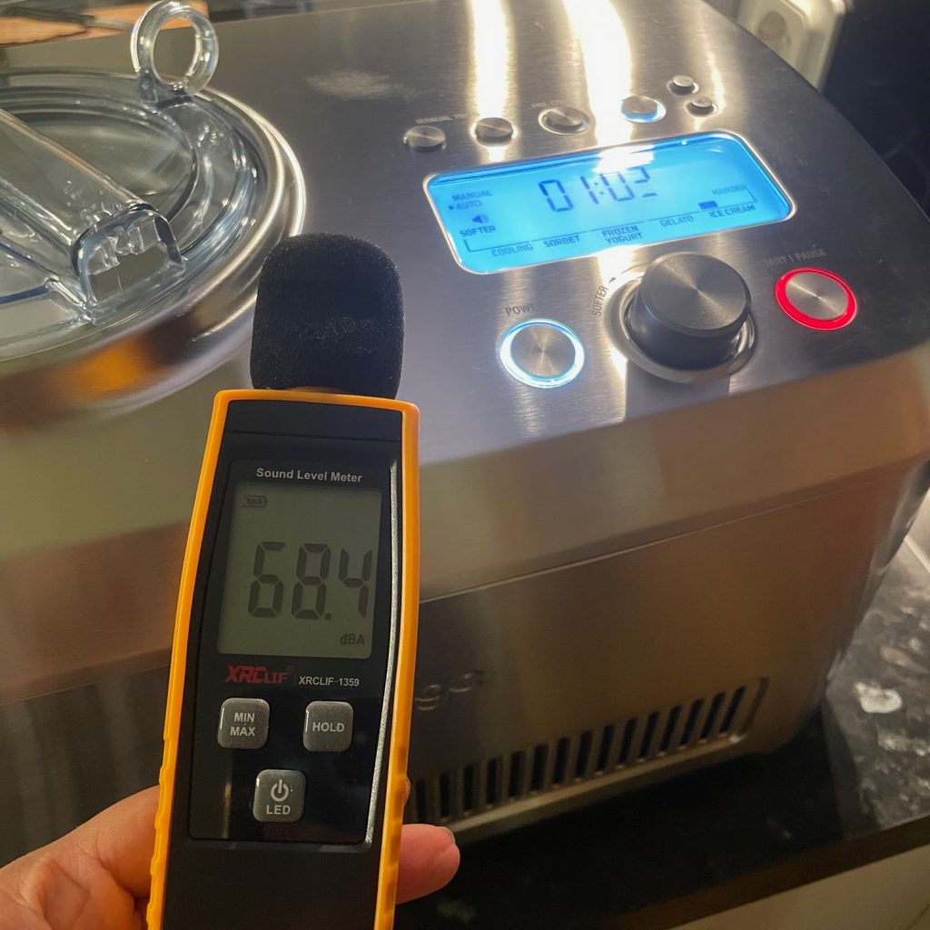 Sage The Smart Scoop Eismaschine Lautstärke