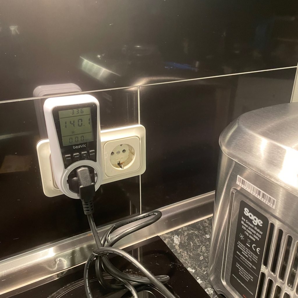 Sage The Smart Scoop Eismaschine Stromverbrauch