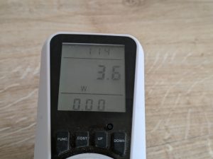 Stromverbrauch des Philips Shaver Series 7000 Modell S788735 Rasierers beim Laden