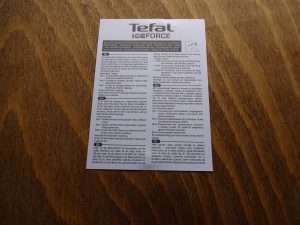 Tefal IceForce Messerschärfer Bedienungsanleitung