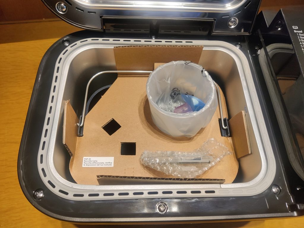 Panasonic SD-R2530K Brotbackautomat Zubehör verpackt