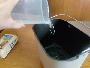 Panasonic SD-R2530K Brotbackautomat Wasserzugabe