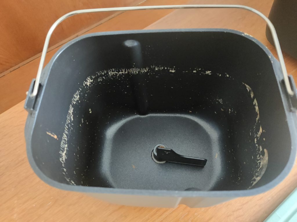 Panasonic SD-R2530K Brotbackautomat Backform nach dem Backen