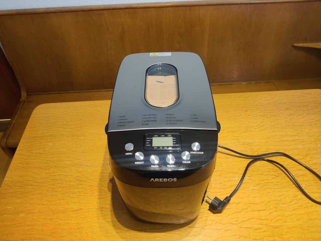 Arebos 4260627427741 Brotbackautomat ausgepackt