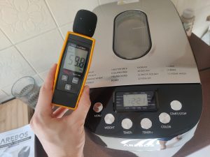 Arebos 4260627427741 Brotbackautomat Lautstärke Messung