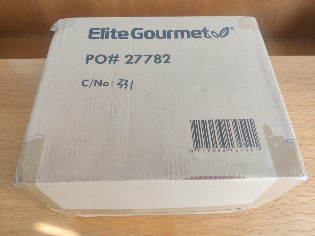 Elite Gourmet EBM8103B Brotbackautomat Außenverpackung