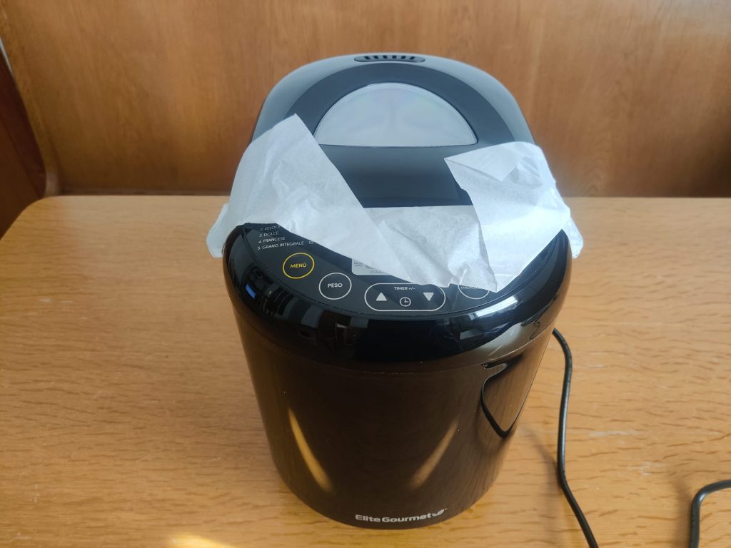 Elite Gourmet EBM8103B Brotbackautomat Vorderansicht