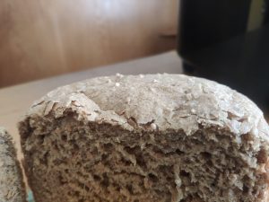 Elite Gourmet EBM8103B Brotbackautomat fertiges Brot mit Kruste