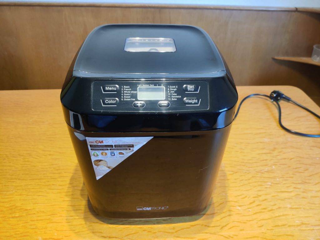 Clatronic BBA 3774 Brotbackautomat Vorderansicht