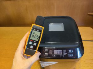 Clatronic BBA 3774 Brotbackautomat Lautstärke Messung