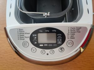 TZS First Austria FA-5152-3 Brotbackautomat Bedienfeld