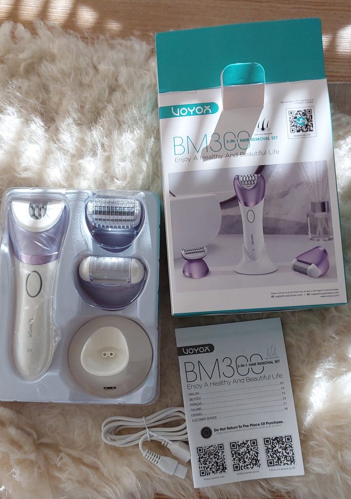 VOYOR BM300 Epilierer Bestandteile