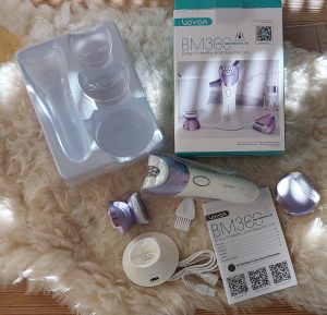 VOYOR BM300 Epilierer komplett ausgepackt