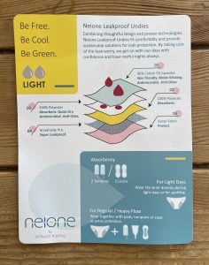 neonie by Intimate Portal Hipster-Panty Periodenunterwäsche Flyer von vorne