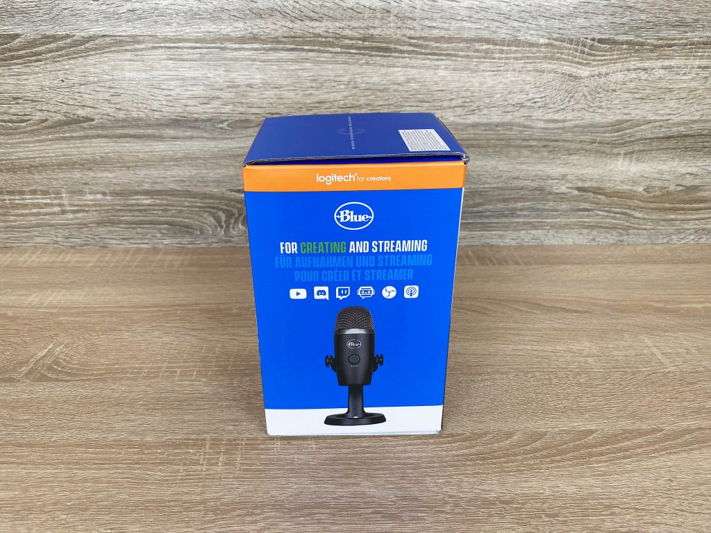 Logitech G Blue Yeti Nano Mikrofon Verpackung