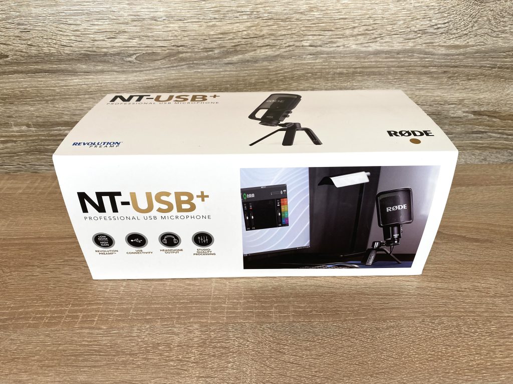 RØDE NT-USB+ Mikrofon Verpackung