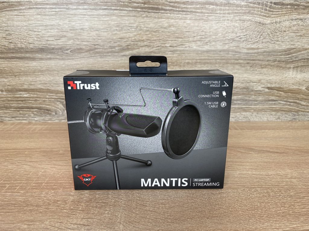 Trust GXT 232 Mantis Mikrofon Verpackung