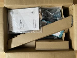 Aonus A9 Max Akku-Staubsauger in der Verpackung 1