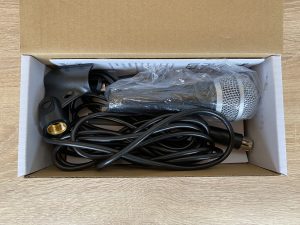 Shure PGA48 Mikrofon in der Verpackung