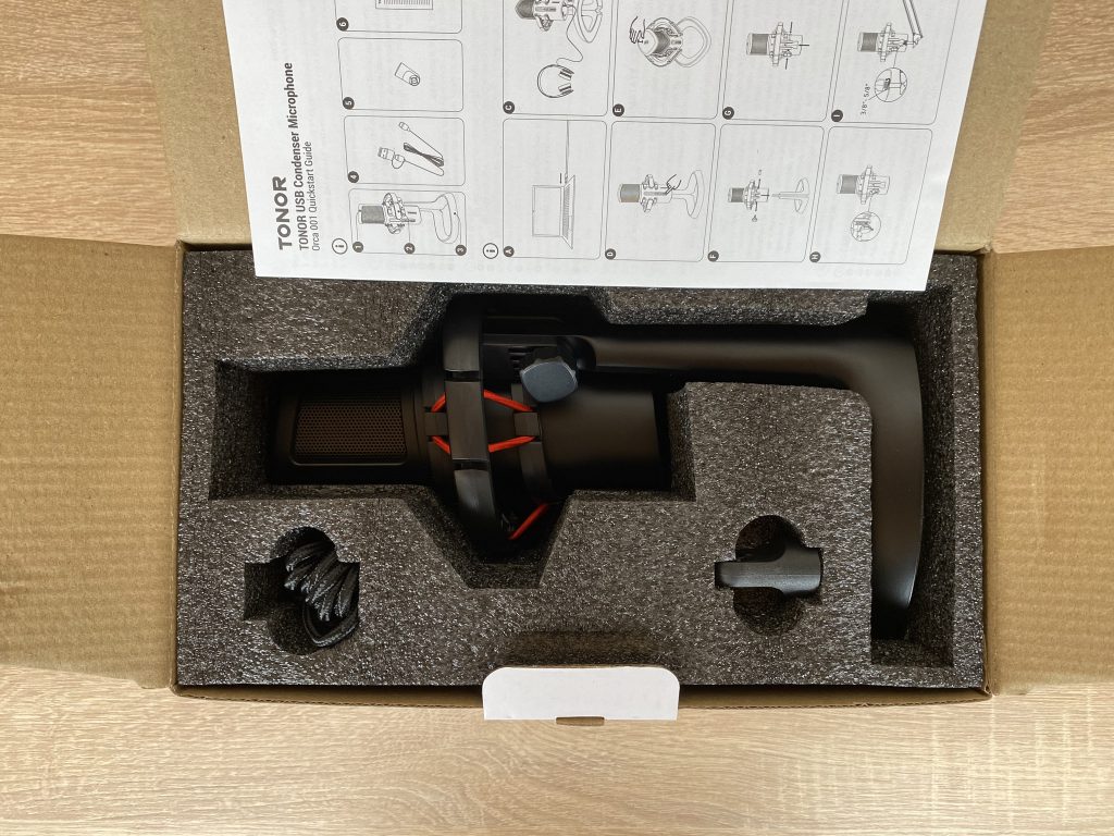 Tonor Orca 001 Mikrofon in der Verpackung