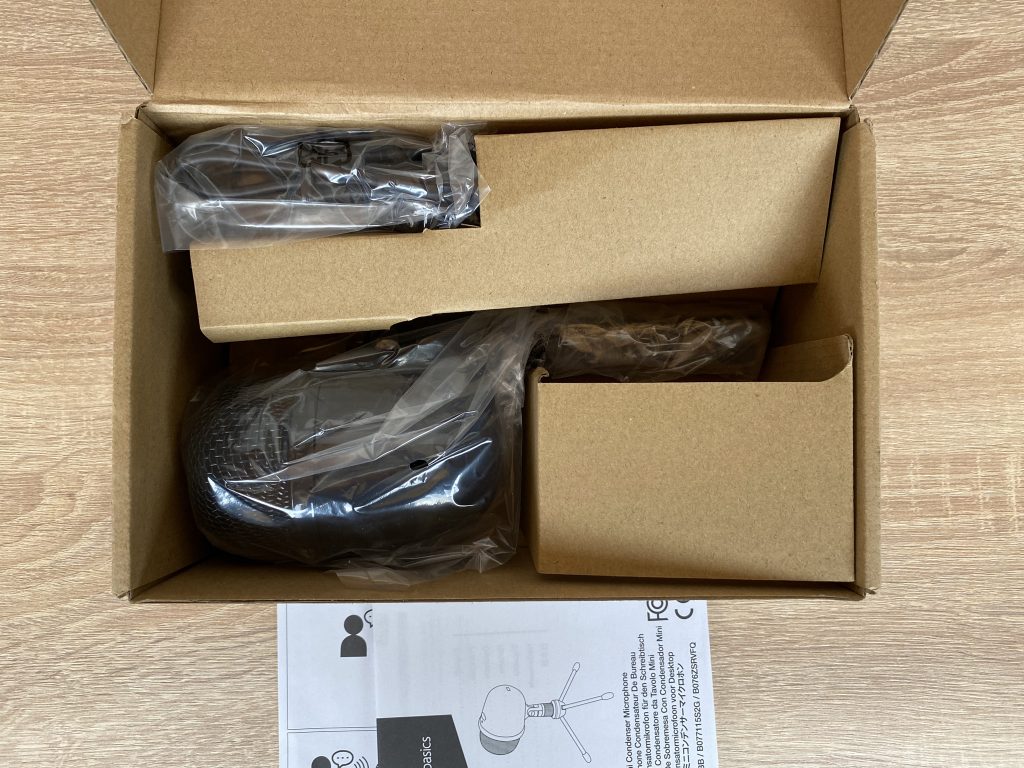 Amazon Basics LJ-DCM-001 Mikrofon in der Verpackung 2