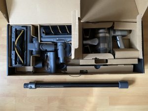 Dreame R20 Akku-Staubsauger in der Verpackung 2