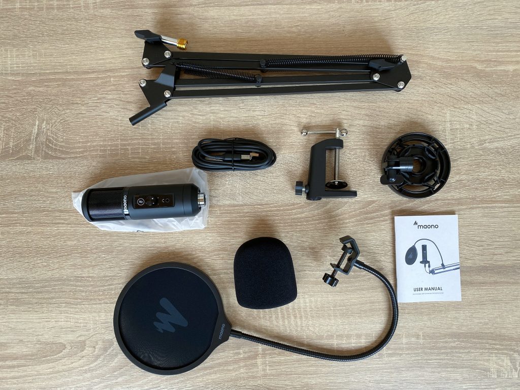 Maono AU-PM422 Mikrofon ausgepackt