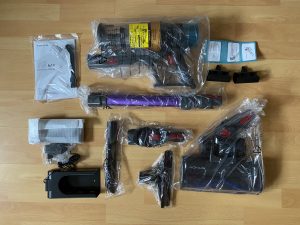 Aonus A9 Max Akku-Staubsauger ausgepackt 1