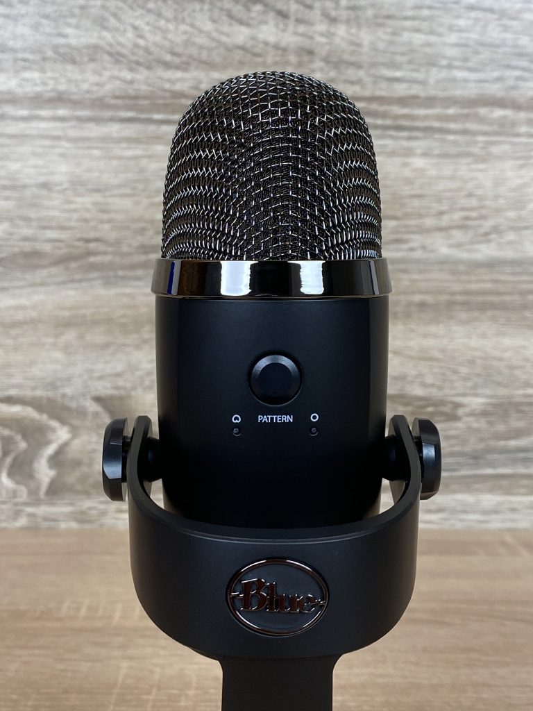 Logitech G Blue Yeti Nano Mikrofon Detail Umschaltung Charakter